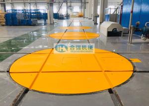 Buy cheap 3000mm Railway Bogie Turntable Manual Operation 10 Ton product