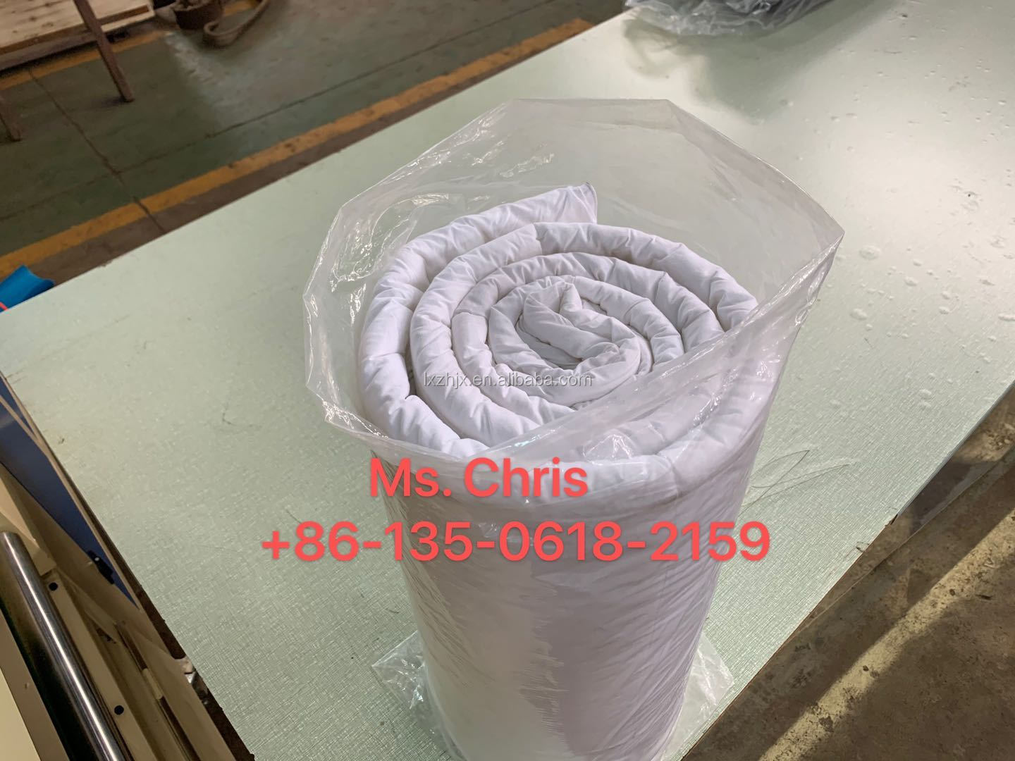 JBJ-7 Quilt Coiling Machine,Pillow Rolling Machine