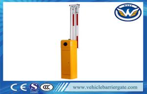 China Automatic Car automatic parking barriers Gate With LED Arms , 5 Million Operation Time on sale