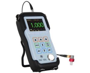 Buy cheap Echo Mode Ultrasonic Thickness Gauge Meter PM-5DL OLED Screen Resolution 0.001mm product