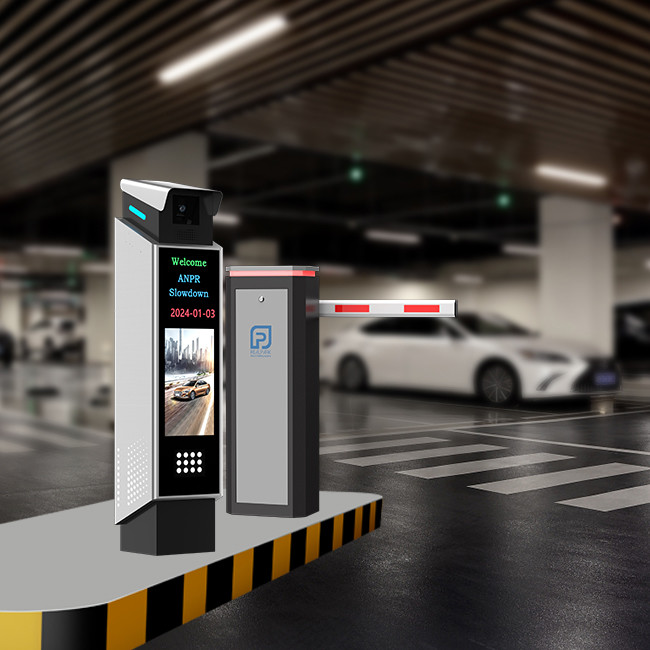 5mp Camera And LED LPR Parking Solutions , Car Park Number Plate Recognition System