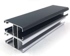 Buy cheap 6063 T5 Powder Coated Aluminium Extrusions Profile for Windows and Doors product