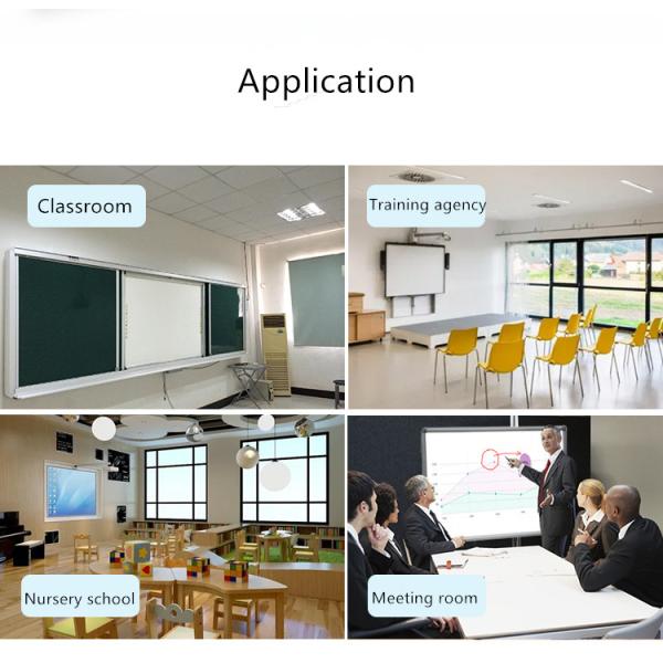 Infrared Interact Whiteboard Writing Board Fingers Touch Smart Boards For School Teaching & Business Meeting