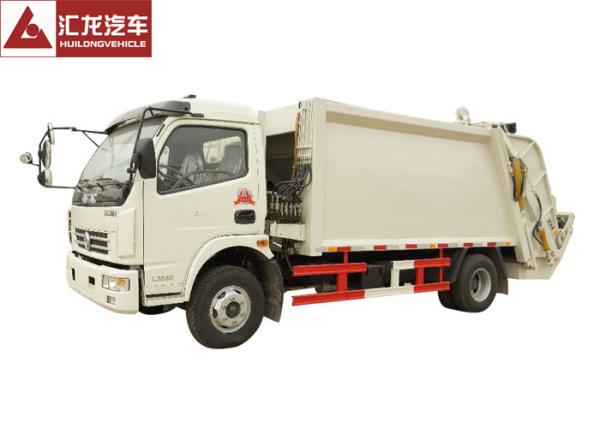 Quality DFAC Garbage Collection Truck , Non - Leakage Garbage Removal Truck Low Pollution for sale