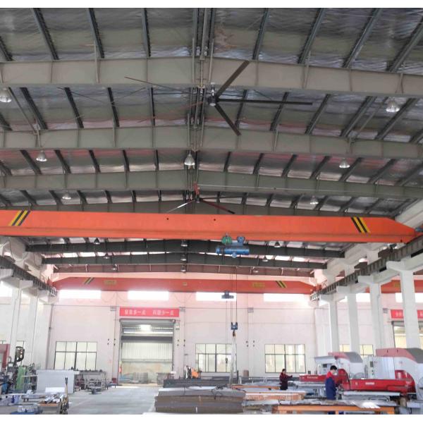 7.1m 1.5kw HVLS Big Industrial Ceiling Fans For Workshops