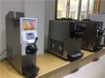 Single Flavor Soft Serve Frozen Yogurt Machine With Frequency Inverter