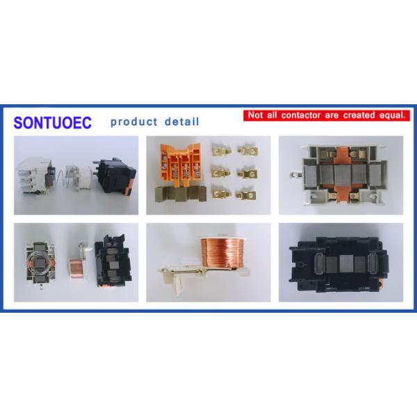 STMC IEC Standard 100 Amp 3 Phase Contactor 240V Silver Texture