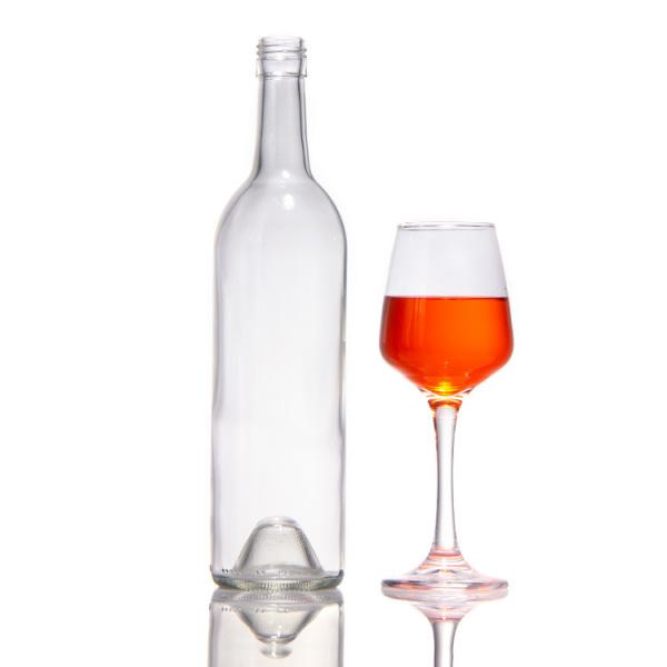 Quality Factory Sell Dark Green Glass Bottles And Red Wine Glass Bottle With Airtight Lid for sale