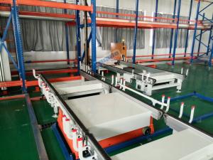 China Q235 Steel Mobile Conveyor System Shuttle Replacement For The Freezers on sale