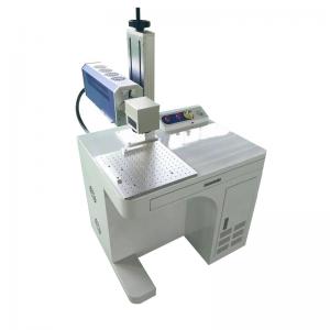 China 20W fiber laser marking machine metal marker laser engraving machine on sale