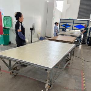 China 1000 - 4500g/Min Automatic Gluing Machine For Making Honeycomb Panels on sale