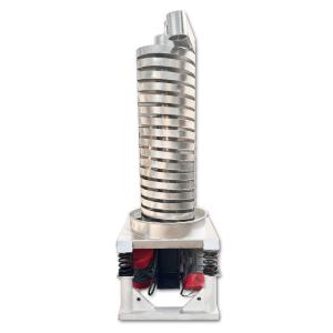 China Stainless steel vertical screw elevator potassium nitrate rubber vibrating feeder on sale