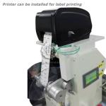 Food Industries Automatic Labeling Machine Folded Flag Label Applicator