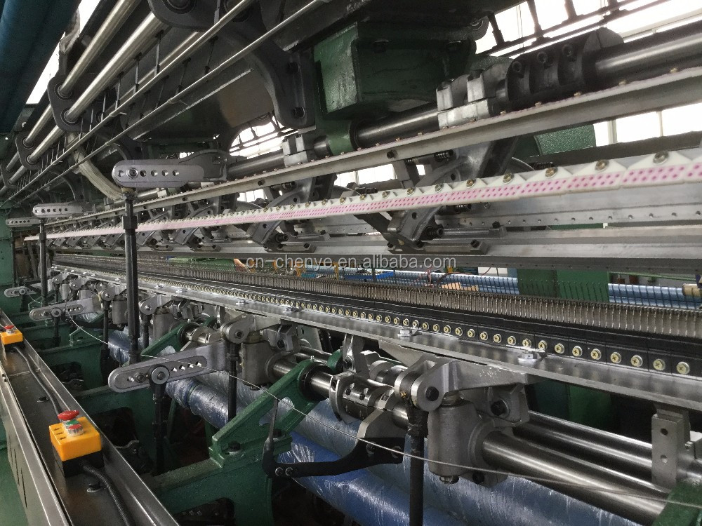 High Production Monofilament Shade Net Warp Knitting Machine for 12000 KG HDPE Shading Net Manufacturing