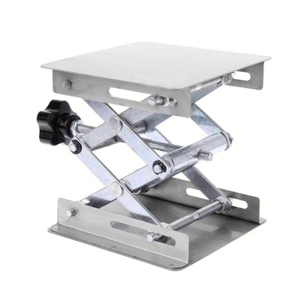 Quality Scientific Laboratory Lifting Platform 100x100mm Lab Lifter Stainless Steel for sale