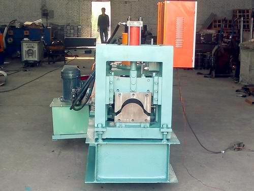 Quality Metal Roof Sheet Ridge Cap Roll Forming Machine Elegant Appearance Easy Operation for sale