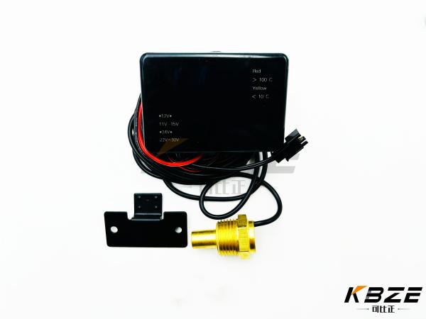 Quality 21MM DIGITAL WATER TEMP VOLTMETER REPLACEMENT FOR EXCAVATOR for sale