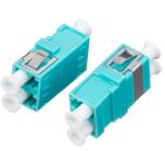 Single Model Optical Fiber Adapter LC Upc To LC Upc Duplex Om3 Adapter With