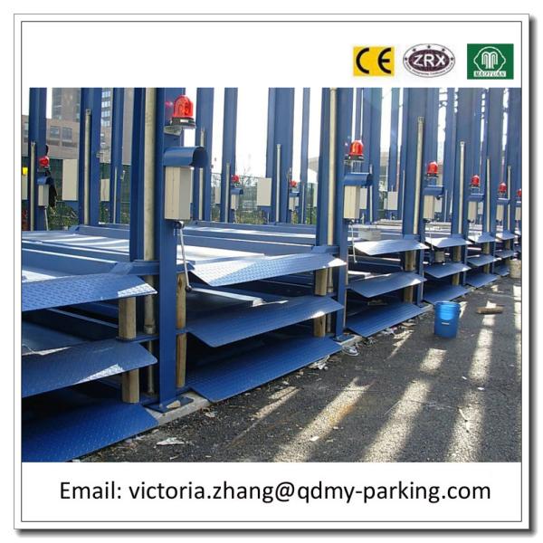 Hydraulic Multilevel Car Stacker Vertical Parking Semi Automatic Garage Car
