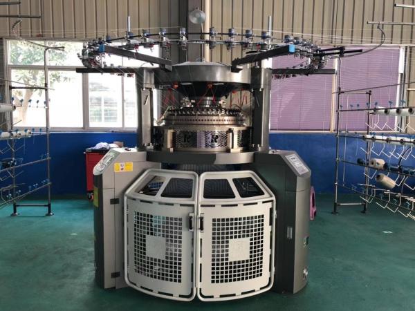 Quality Square Shaped Interlock Circular Knitting Machine Double Jersey for sale