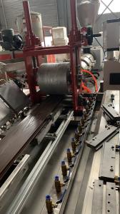 China Full Automatic WPC Profile Extrusion Line With High Impact Strength on sale