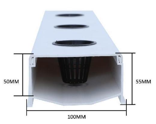 High Density NFT Hydroponics System Fast Harvest Cycle Automatic Control