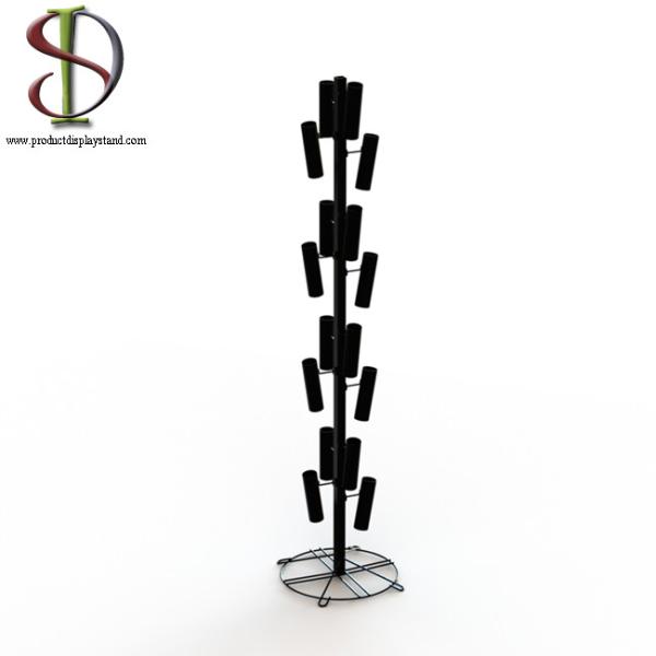 Quality Adjustable Position Multiple Tubes BALLOON TREE Metal Display Stand With Magnet for sale