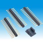 2mm Right Angle Header Connector Single Row SMT -40℃~105℃ Tempature