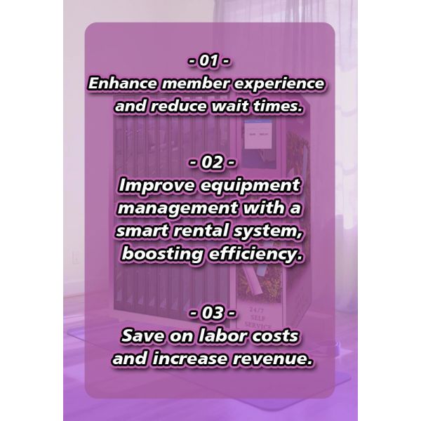 Locker Vending Machine | Yoga Mat & Gym Gear Rental System