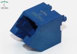 45 Degree Unshielded Lan Connector 8P8C Thru - Hole Type For RJ45 Junction