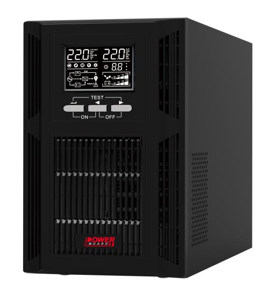 Quality True Double Conversion Online High Frequency UPS Black ABS Shell for sale