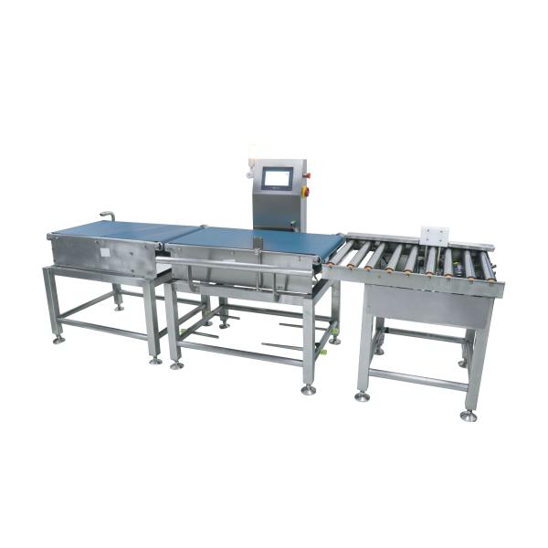 SHANAN Conveyor Weight Checker: Automatic Stop, Air Blast, Pneumatic Push Rod