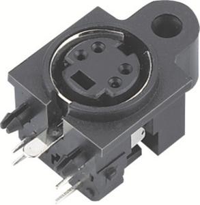 Buy cheap Mini Din Connector 8pin female Socket S terminal product