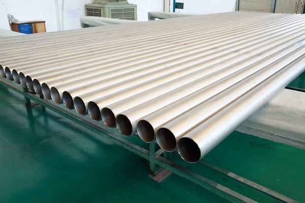 Quality Corrosion Preventive 18m Seamless Titanium Tube For Seawater Desalination for sale