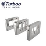 RS485 Swing Barrier Gate Access Control Turnstile With Face Recognition