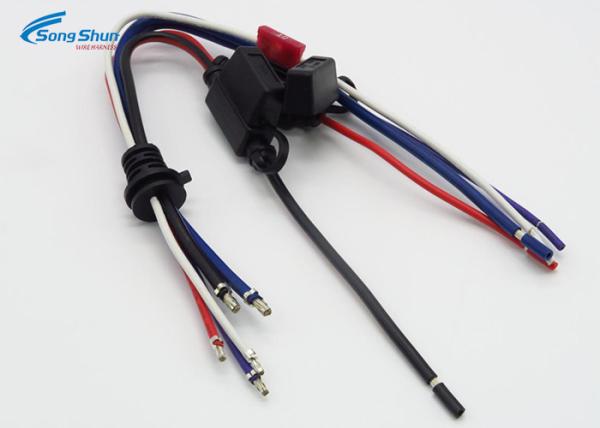 Quality 1.8 Crimp Terminals Earth Bonding Cable PVC SR Inline Screw 10A Fuse Holder for sale