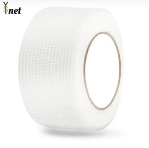 Buy cheap 55g Self-adhesive mesh tape caulking tape mesh autoadhesive 8mesh fiberglass tape product