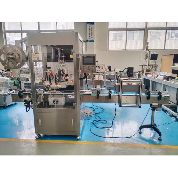 Automatic HF-250M Shrink Sleeve Labeling Machine with HMI