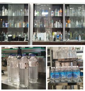China Automatic Glue Labeling Machine , Hot Melt Glue Round Bottle Label Sticking Machine on sale