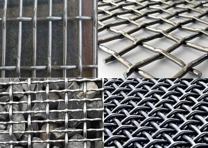 China Crimped Wire Mesh For Vibrating Screen In High Tensile Steel And Stainless Steel on sale