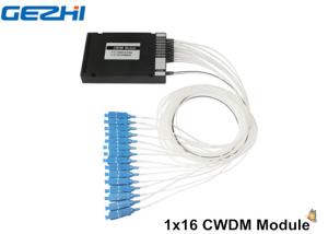 Buy cheap Passive Device 1 X 16 CWDM Mux Demux For WDM Network / CATV System product