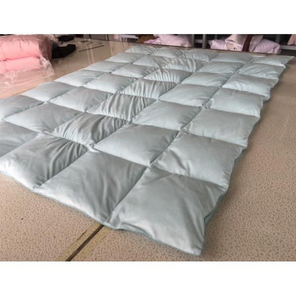 Solid Pure Cotton PVC Handle Bag Duck Down Duvet