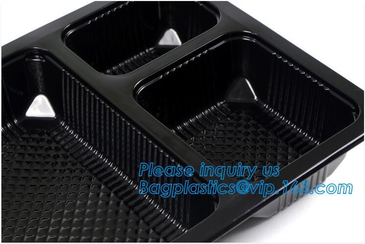 Blister large clear plastic fruit container with lid for fruit packaging,blister fruit box /container/ fruit Tray/ Clear