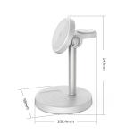 3w Max Headphone Charging Power Portable Wireless Charger With Type-C Input Port
