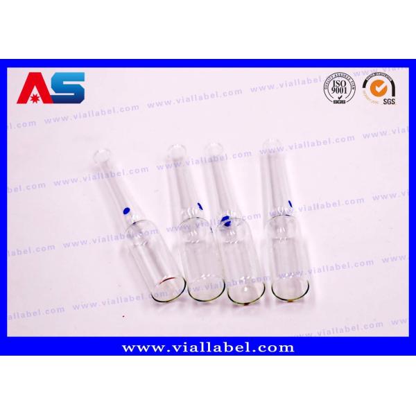 Clear Sterile Injection Small Glass Bottles Empty Glass Bottles Laboratotyt Tesing Packaging For Oil Solution