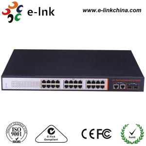 China 10 / 100M 2 SFP Uplink Port Ethernet Wireless POE Switch 440mm X 350mm X 45 Mm on sale