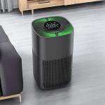 WiFi Desktop HEPA Air Purifier with LED Tricolor Light