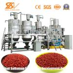 Dry Wet Type Floating Animal Feed Processing Equipment / Fish Feed Machine 1-5T