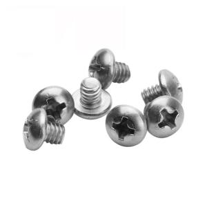 China 8-32 10-32 M2 M3 M4 M6 28mm 3.9x8 10x2 M4x60 Phillips Head Machine Screw SS Stainless Steel #8 Pan Head Screw on sale