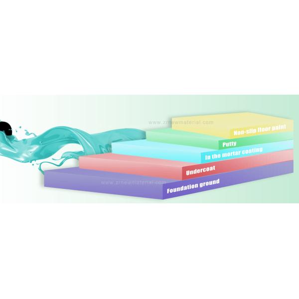 Impact Resistance Industrial Shop Floor Paint Corrosion Protection Easy Cleaning